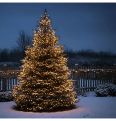 Aurora PRO solcelle lyskæde (300 LED, varm hvid) - 