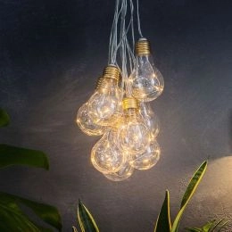 Lumify Vintage Solcelle Lyskæde med Pærer (10/20 pærer) - Lumify - helårs solcelle lyskæder