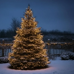 Aurora PRO solcelle lyskæde (300 LED, varm hvid) - 